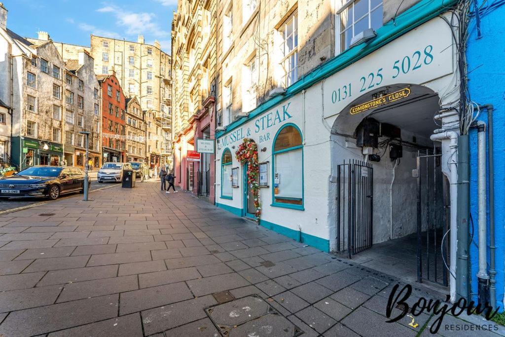 Spacious 2Br-1Ba - Grassmarket - Free Parking By Bonjour Residences Edinburgh Luaran gambar