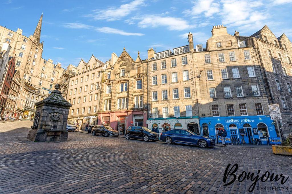 Spacious 2Br-1Ba - Grassmarket - Free Parking By Bonjour Residences Edinburgh Luaran gambar