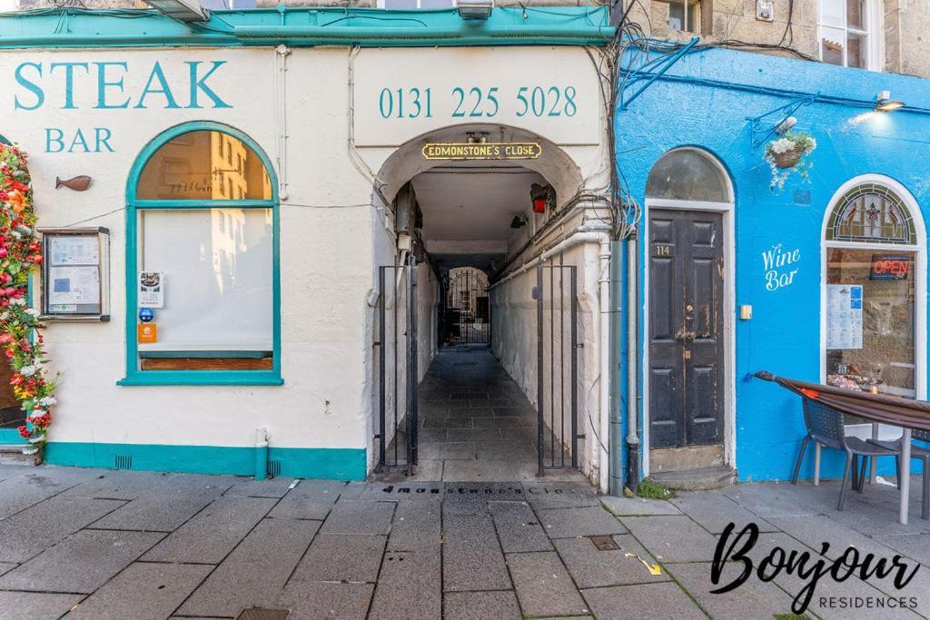 Spacious 2Br-1Ba - Grassmarket - Free Parking By Bonjour Residences Edinburgh Luaran gambar