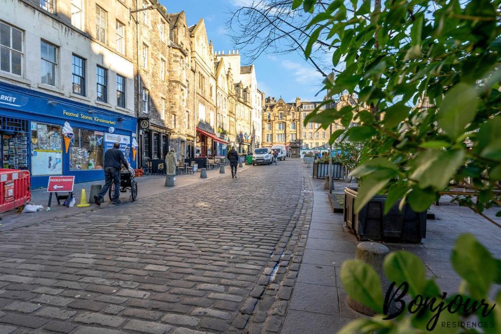 Spacious 2Br-1Ba - Grassmarket - Free Parking By Bonjour Residences Edinburgh Luaran gambar